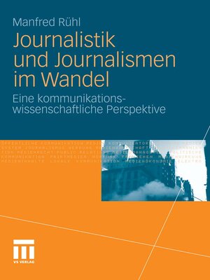 cover image of Journalistik und Journalismen im Wandel